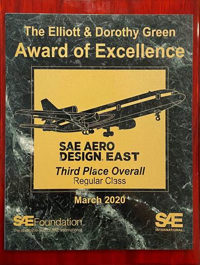 SAE Aero Design East 2020 A